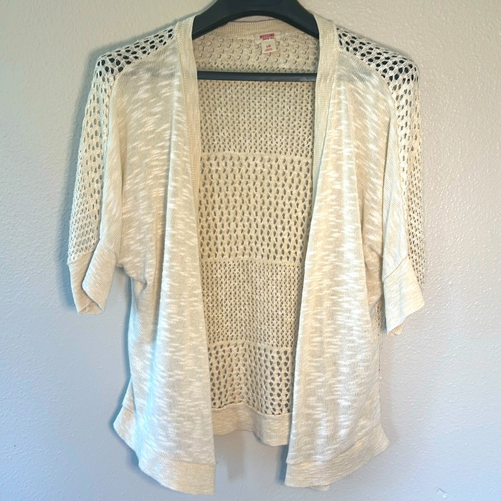 Mossimo Lightweight Summer Sweater, Cream